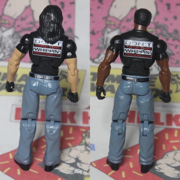 Mattel WWE Elite 38 APA Bradshaw JBL Farooq Ron Simmons Wrestling Action Figures - Picture 3 of 6